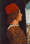 Ercole Roberti, Portrait of Giovanni II Bentivoglio